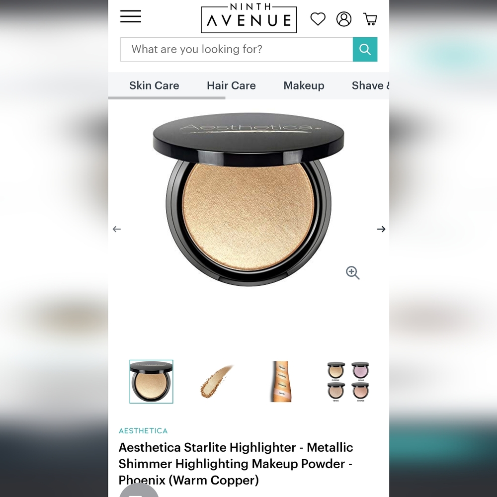 BRAND NEW Aesthetica Starlite Highlighter